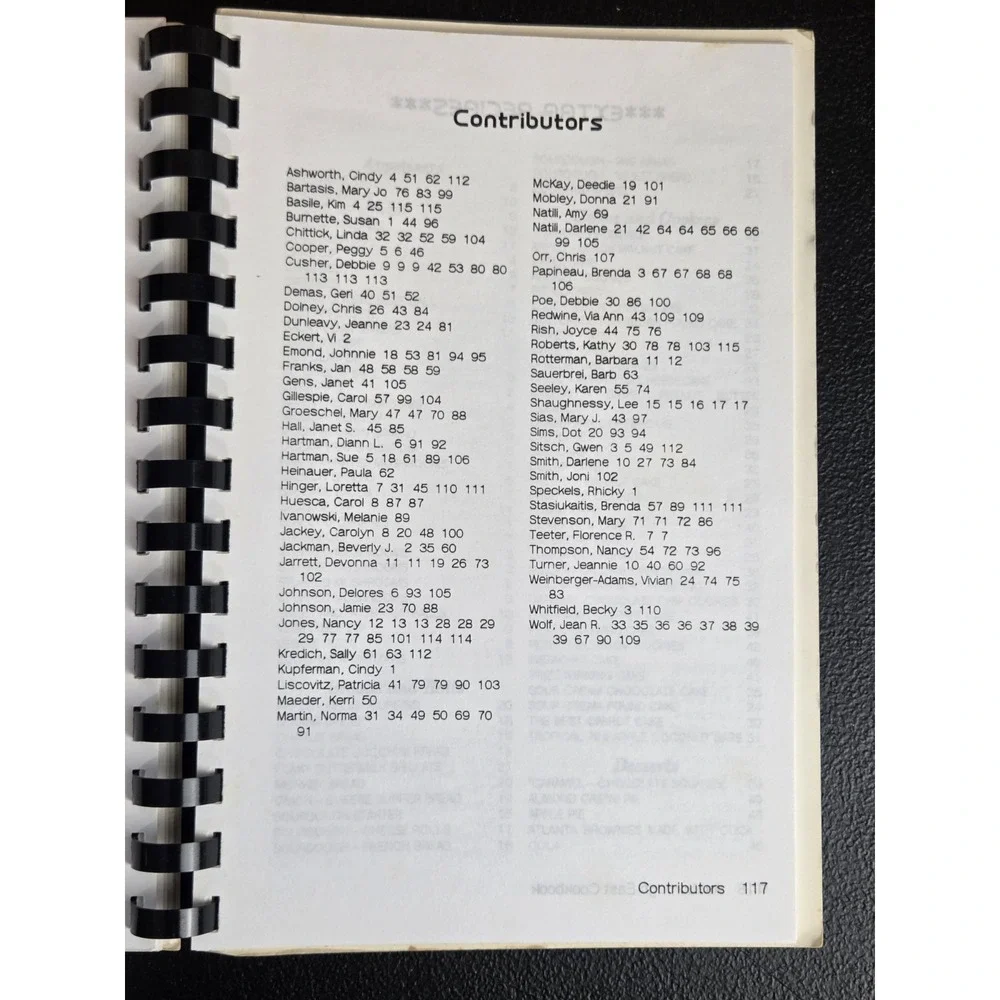 Ashborough East Women's Club Cookbook Summerville, South Carolina Recipe Book